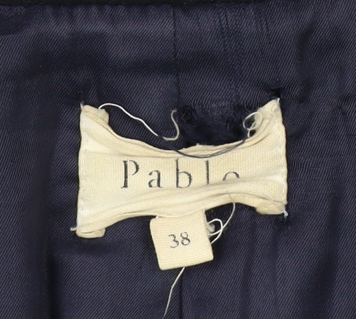 Pablo Black Wool Women's Coat Size 10
