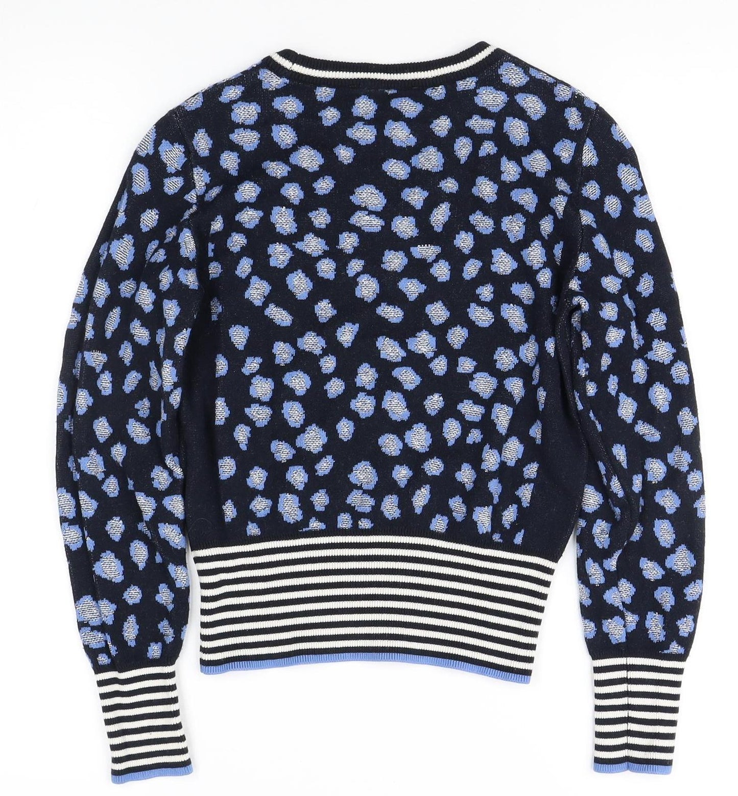 Womens UK Size 8 Marks and Spencer Blue Pullover Jumper