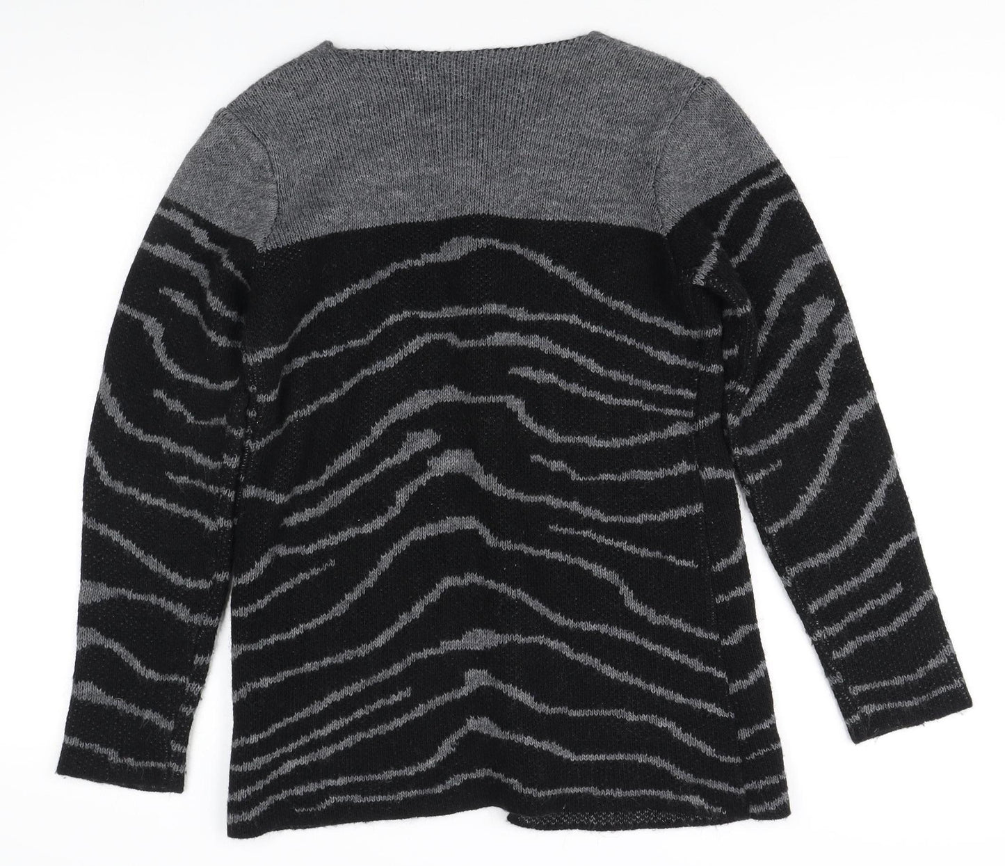 Womens UK Size 6/S Afibel Multicoloured Cardigan Jumper