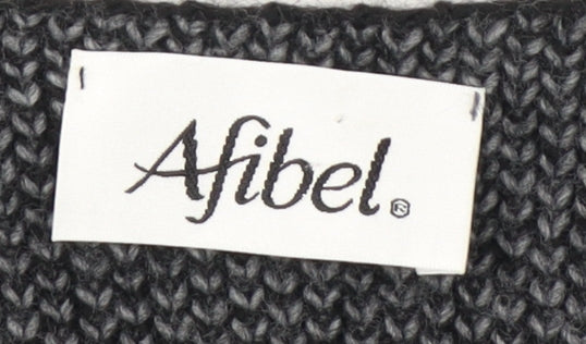 Womens UK Size 6/S Afibel Multicoloured Cardigan Jumper