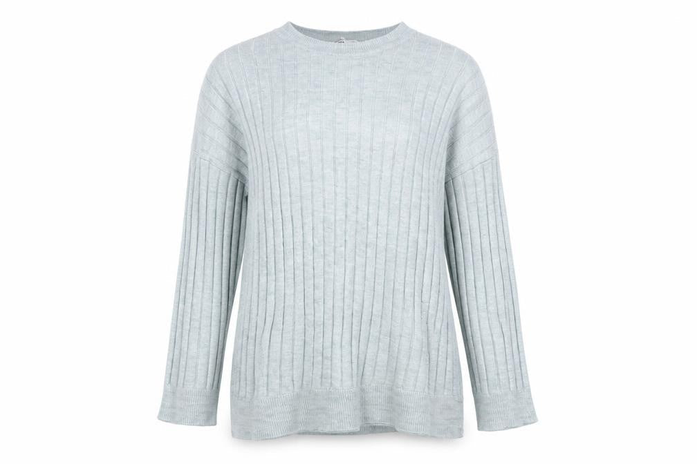 Womens UK Size S Zara Blue Pullover Jumper
