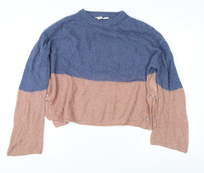 Womens UK Size 10 Nine by Savannah Miller Blue Pullover Jumper