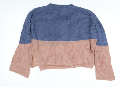 Womens UK Size 10 Nine by Savannah Miller Blue Pullover Jumper