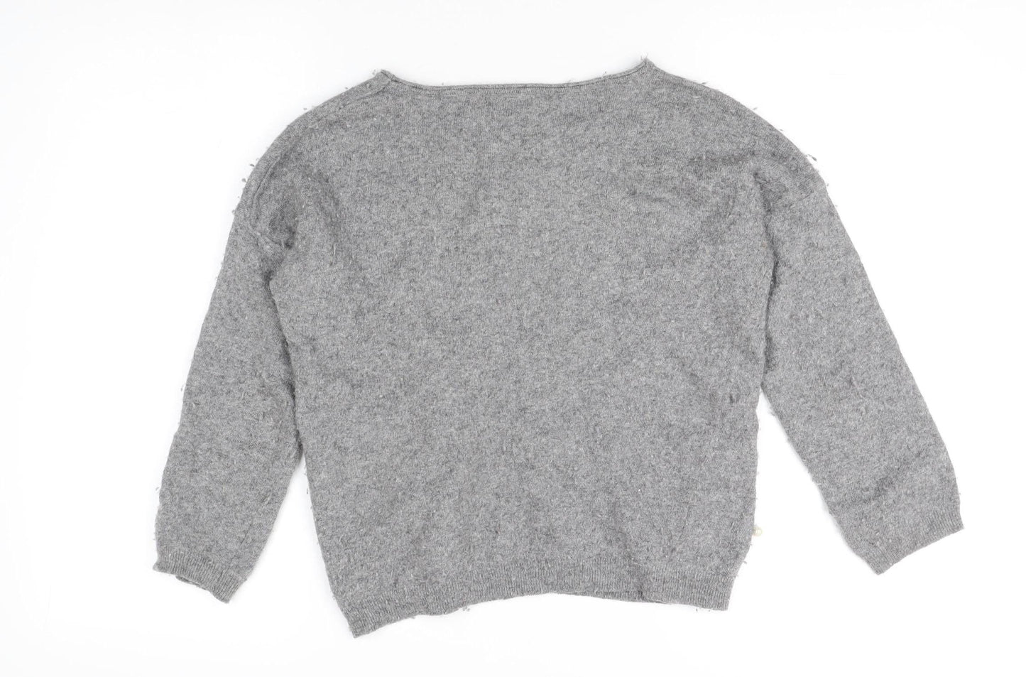 Womens UK Size L Benedetta B. Grey Pullover Jumper