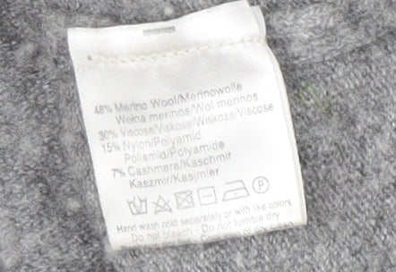 Womens UK Size L Benedetta B. Grey Pullover Jumper