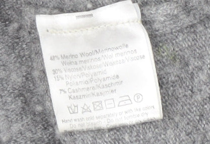Womens UK Size L Benedetta B. Grey Pullover Jumper