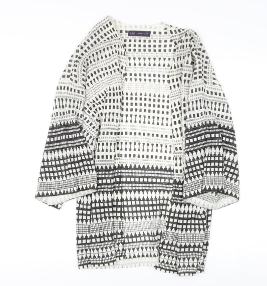 Womens UK Size M Marks and Spencer Multicoloured Cardigan Jumper