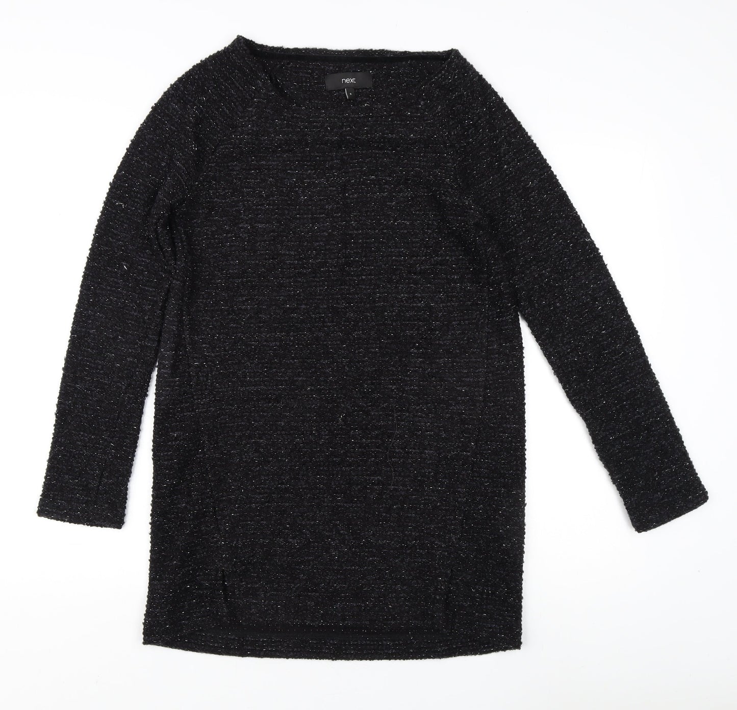 Womens UK Size 8 NEXT Black Pullover Jumper