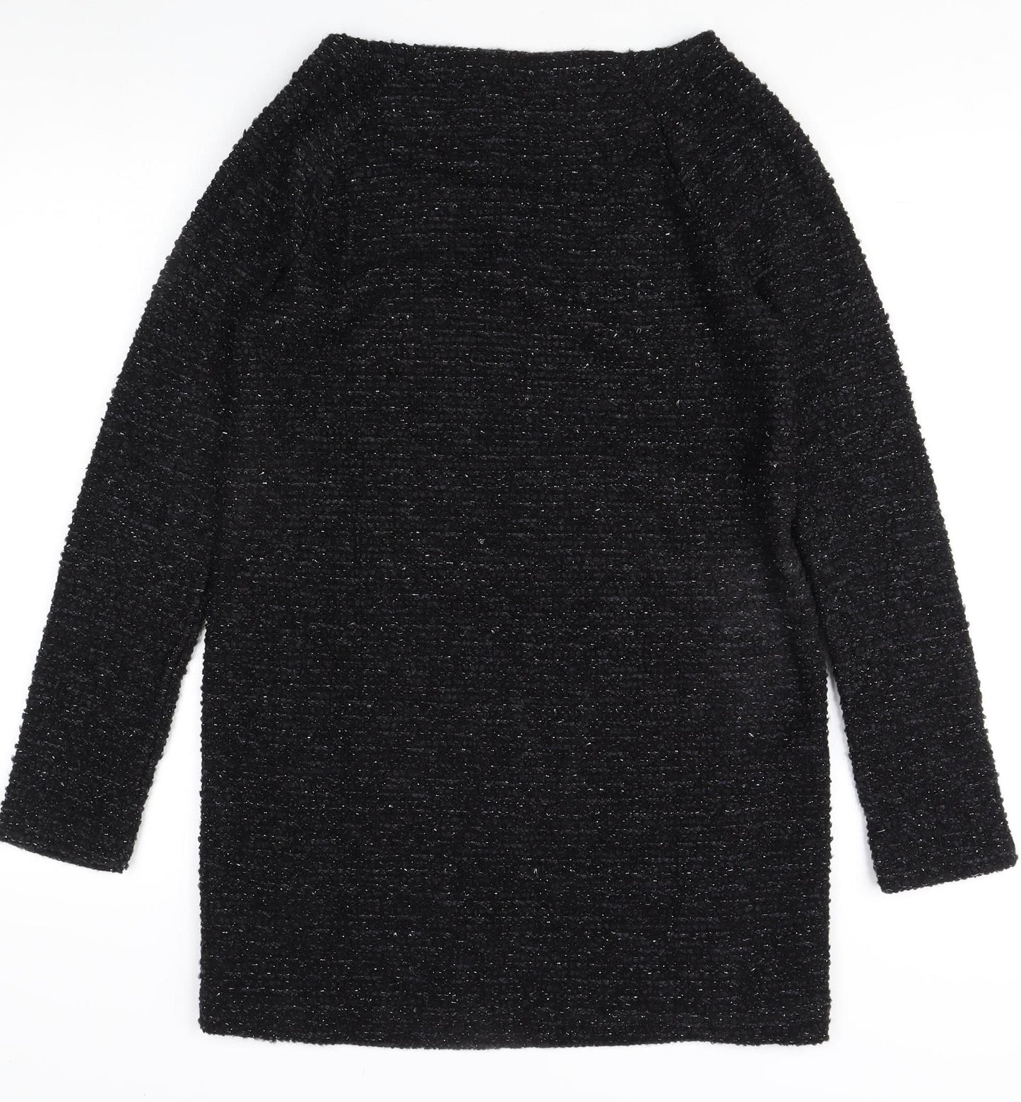 Womens UK Size 8 NEXT Black Pullover Jumper