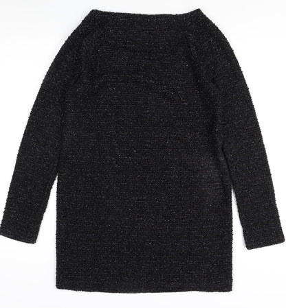 Womens UK Size 8 NEXT Black Pullover Jumper