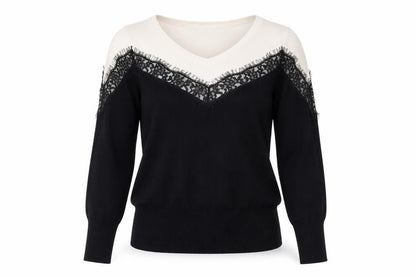 Womens UK Size 12 Body Flirt Black Pullover Jumper
