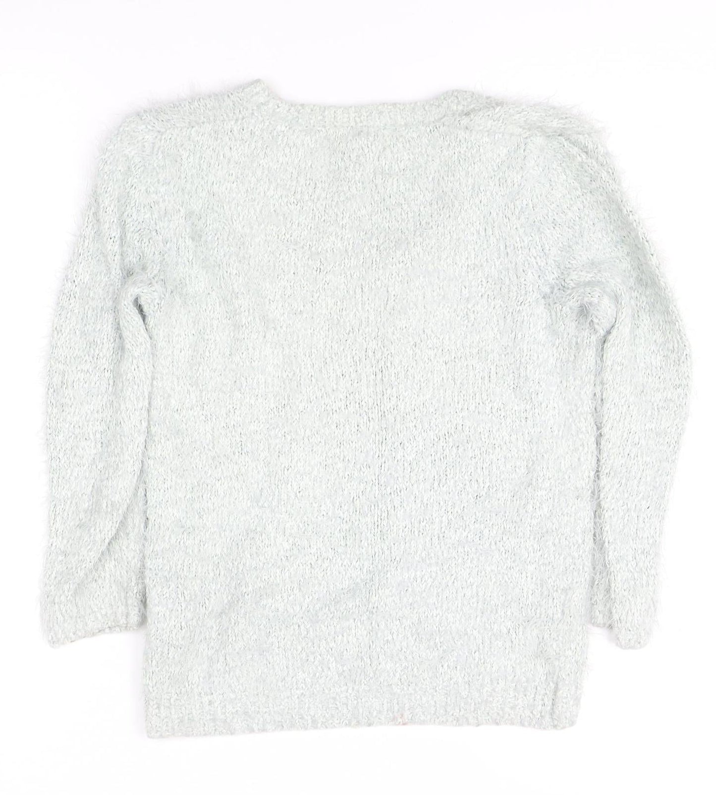 Womens UK Size 8 Warehouse Ivory Pullover Jumper