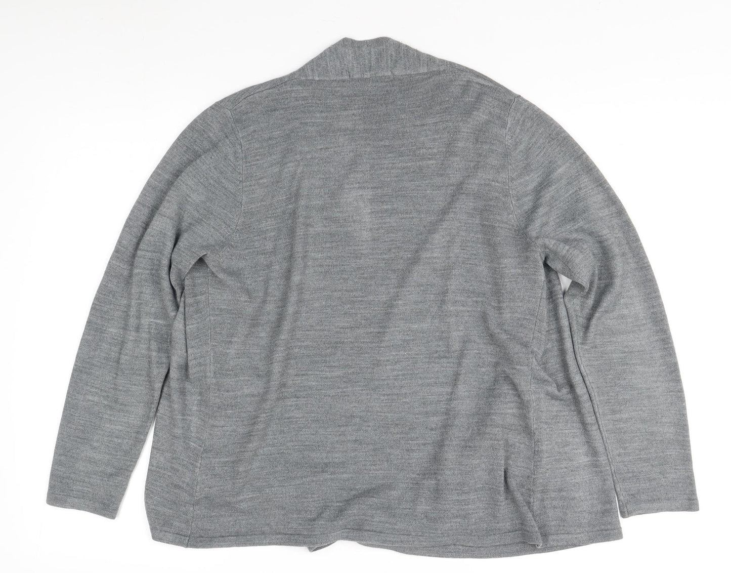 Womens UK Size 14 Marks and Spencer Grey Cardigan Jumper