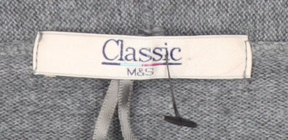 Womens UK Size 14 Marks and Spencer Grey Cardigan Jumper