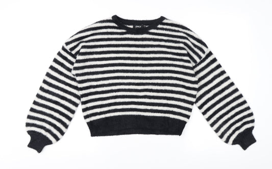 Womens UK Size M Only Black Pullover Jumper