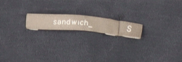 Womens UK Size S Sandwich Grey Pullover Jumper