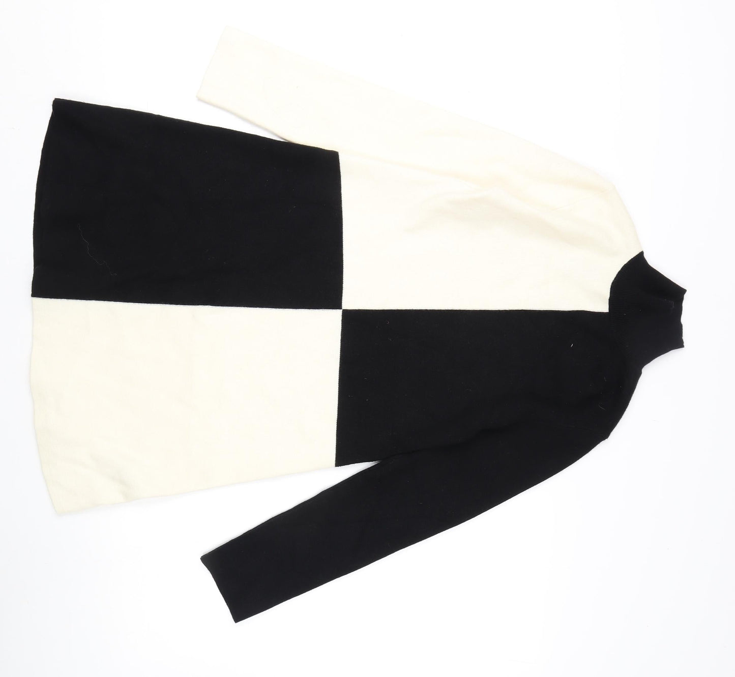 Womens UK Size S Zara Black Pullover Jumper