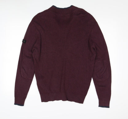 Ben Sherman Men's Grey Hooded Coat Size S