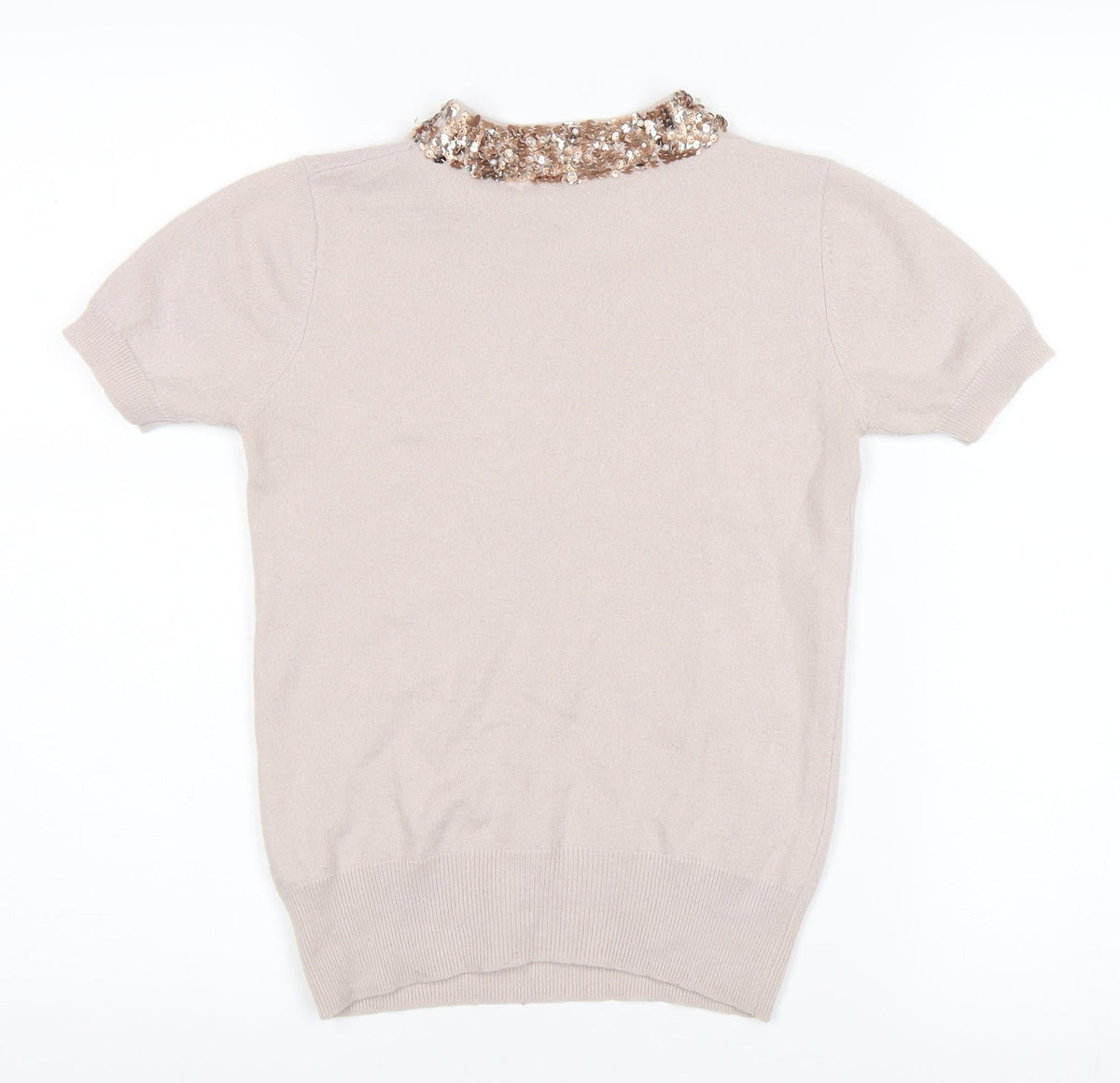 Womens UK Size XS French Connection Beige  Jumper
