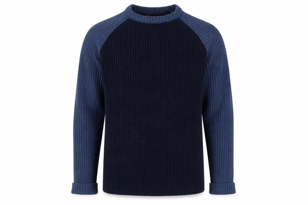 Mens UK Size M Cutting Edge Blue Pullover Jumper