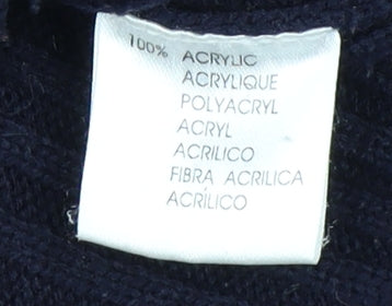 Cutting Edge Men's Blue Medium Pullover Jumper