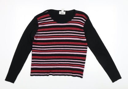 Womens UK Size 2022 Afibel Multicoloured Pullover Jumper
