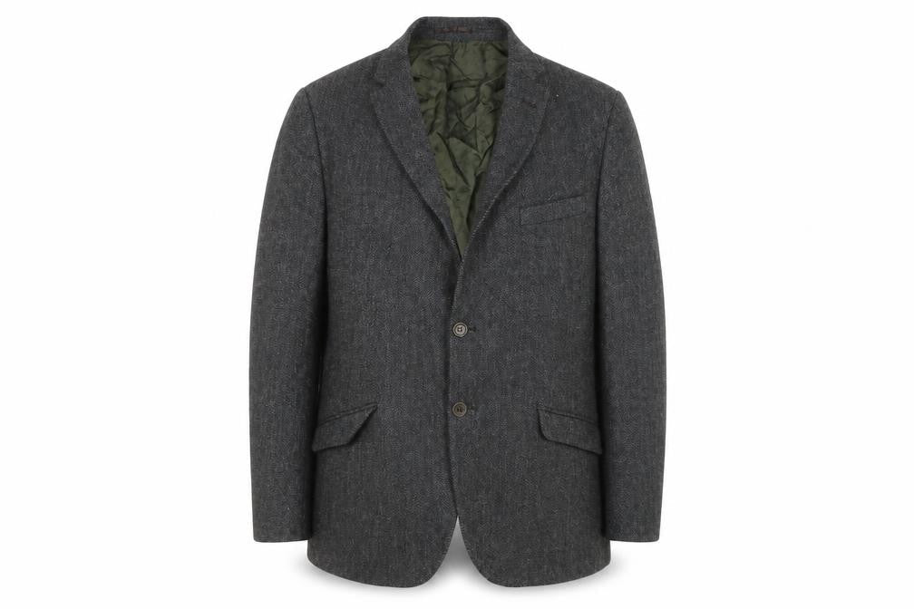 Marks and Spencer Men's Grey Herringbone Blazer 42R