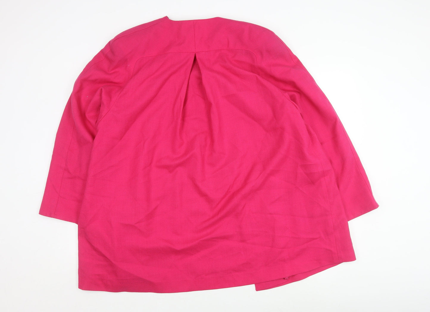 Windsmoor Women's Pink Blazer Size 14 Modal Polyester