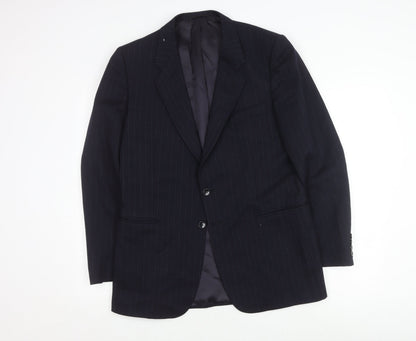 Mens UK Size 40 St Michael Regular Blue Suit Jacket