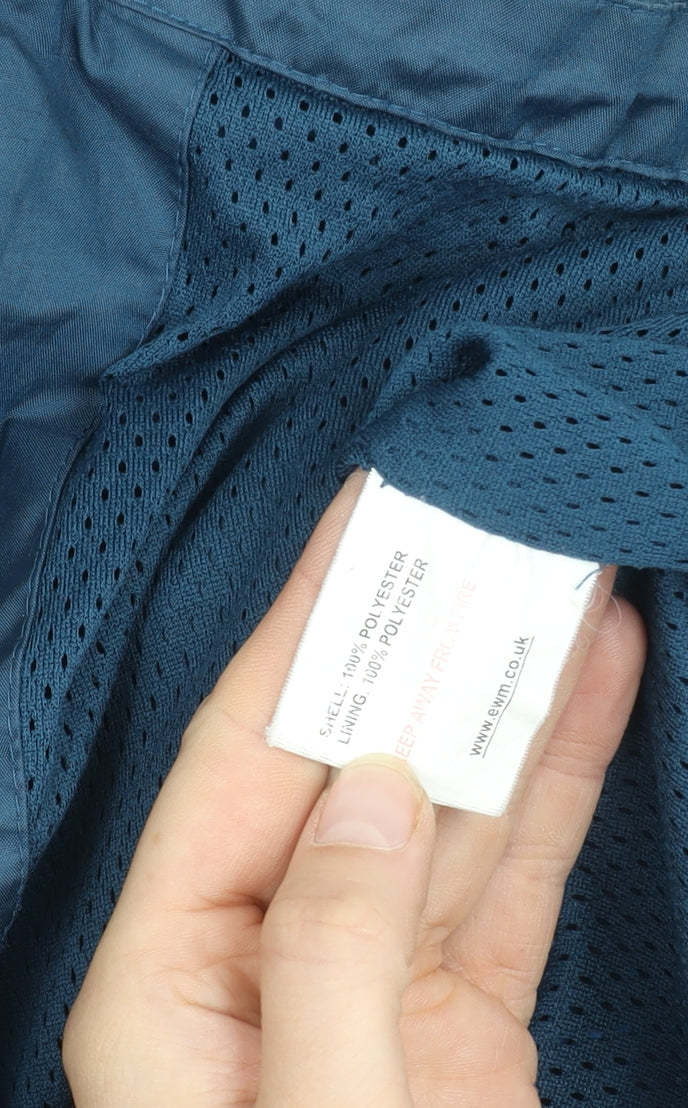 Mens UK Size M One Valley Blue Parka Coat