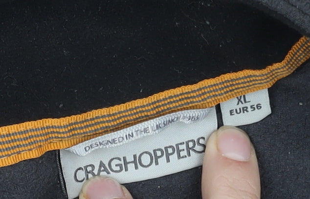 Mens UK Size XL Craghoppers Black Pullover Sweatshirt