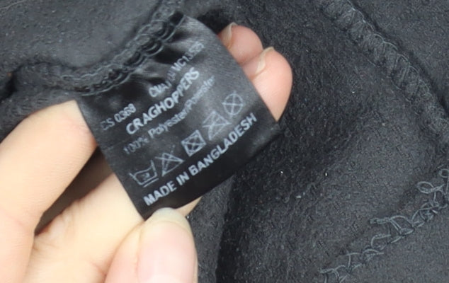 Mens UK Size XL Craghoppers Black Pullover Sweatshirt