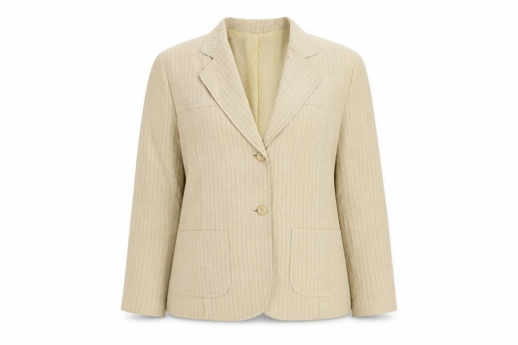 Womens UK Size 16 Marks and Spencer Regular Beige Blazer
