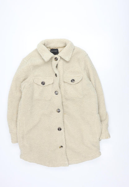 Womens UK Size XS Brave Soul Beige Basic Jacket