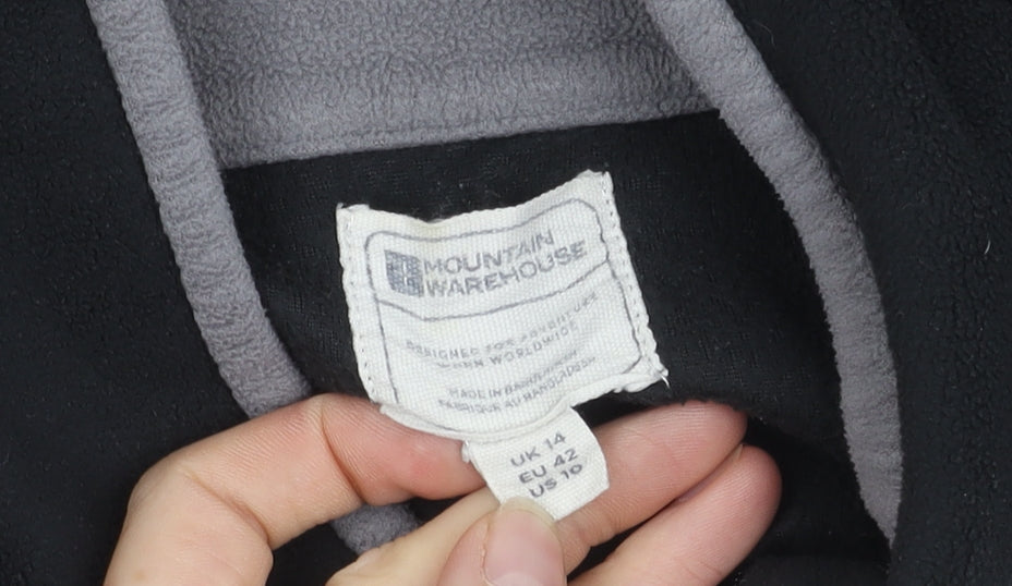 Womens UK Size 14 Mountain Warehouse Black  Hoodie