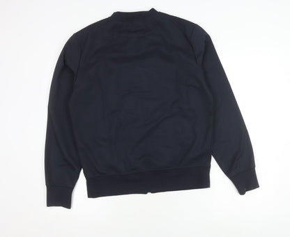 Mens UK Size S H&M Black Bomber Jacket