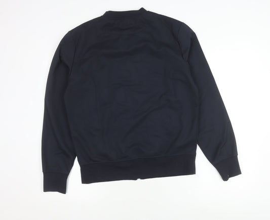 Mens UK Size S H&M Black Bomber Jacket