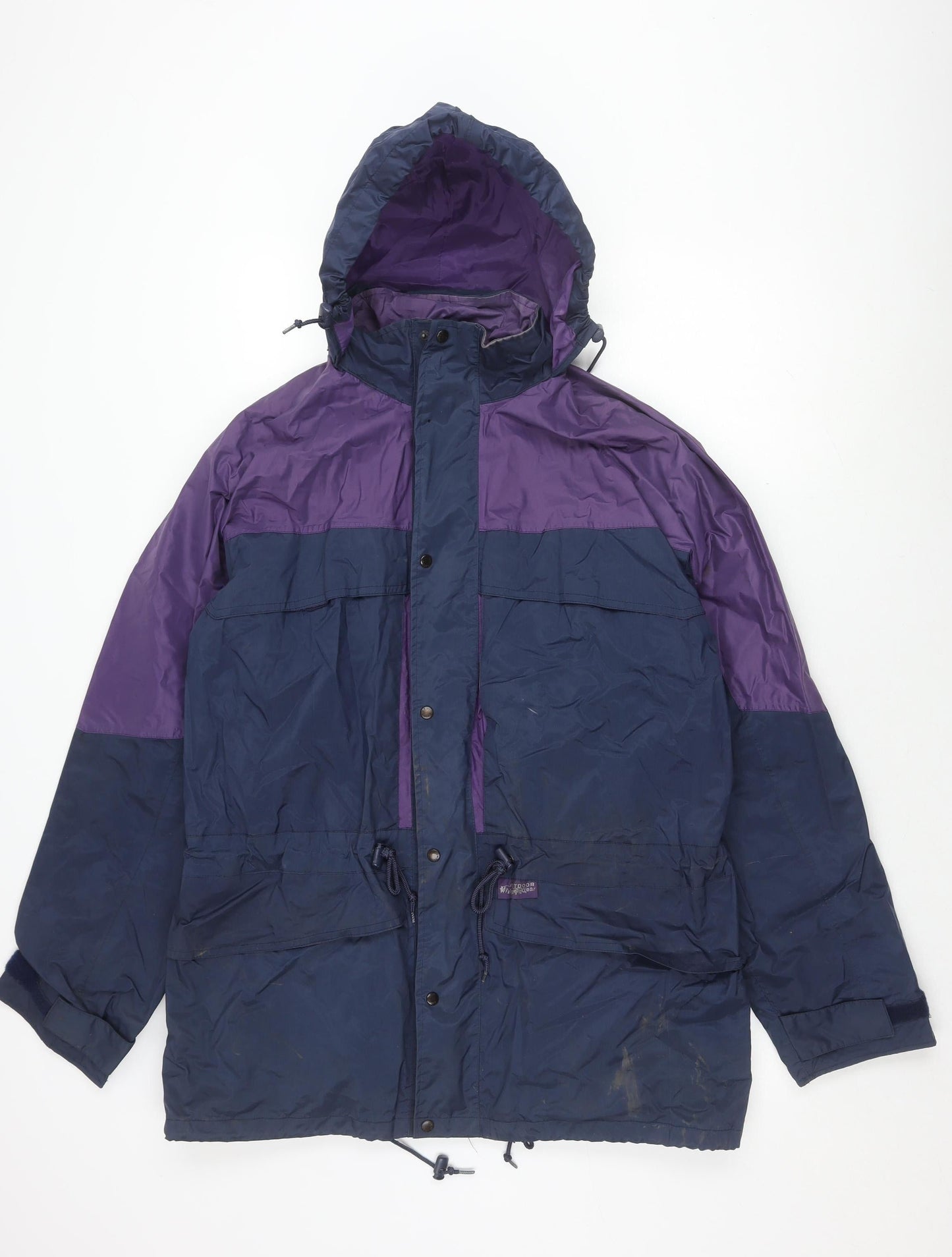 Mens UK Size M Outdoor Wear Multicoloured Rain Coat