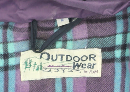 Mens UK Size M Outdoor Wear Multicoloured Rain Coat