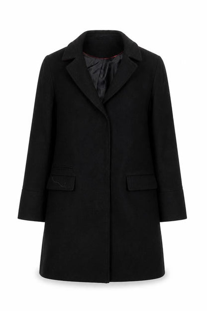 Womens UK Size 8 Topshop Black Trench Coat