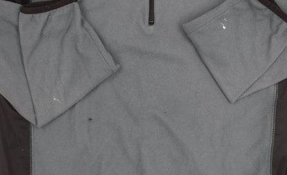 Road Map Men's Blue Fleece Pullover Sweatshirt XL