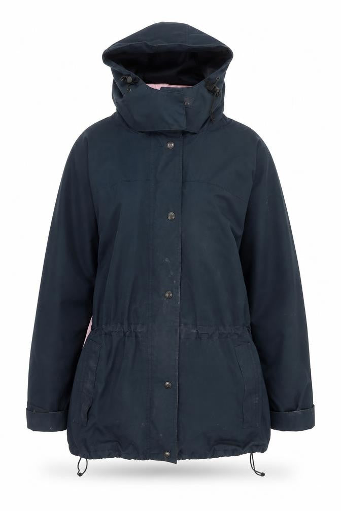 Womens UK Size M Rydale Blue Parka Coat