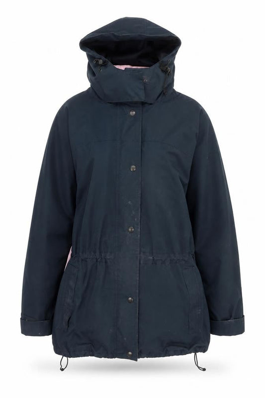 Womens UK Size M Rydale Blue Parka Coat