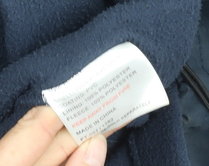 Rydale Women's Blue Parka M Waterproof Hooded Coat