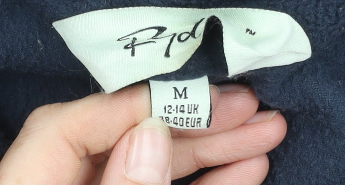 Rydale Women's Blue Parka M Waterproof Hooded Coat