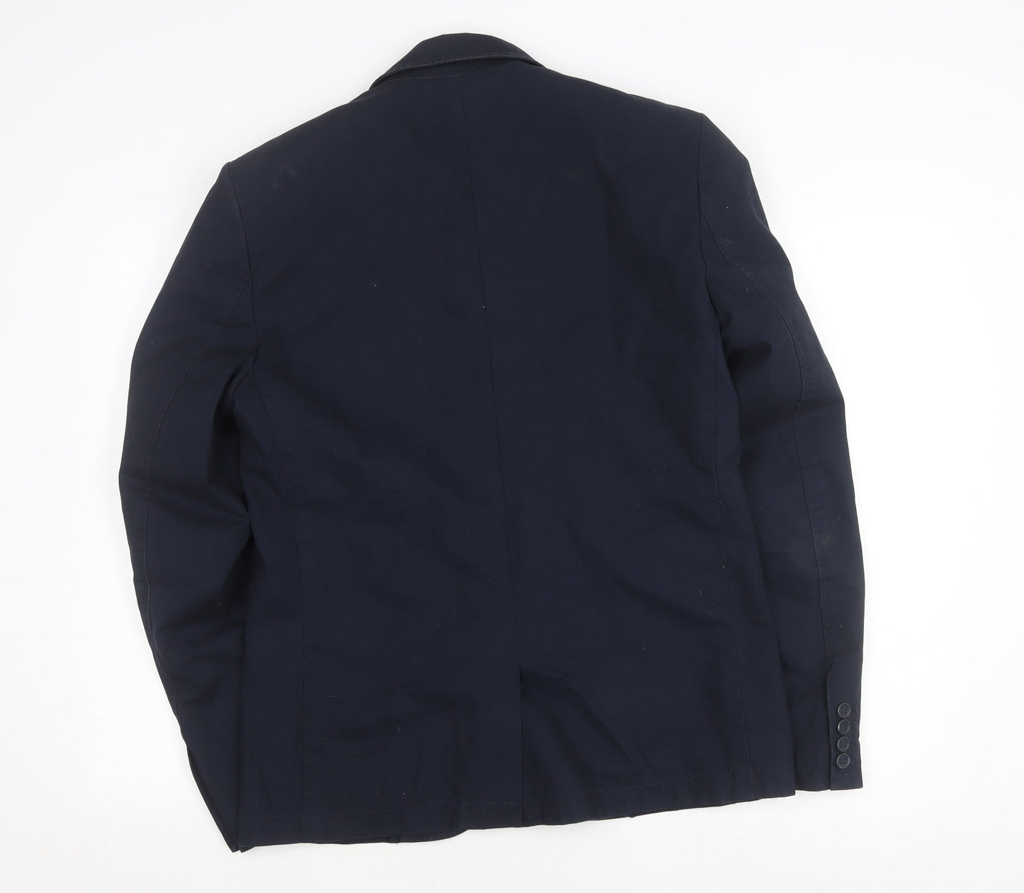 Mens UK Size 40 French Connection Regular Blue Suit Jacket