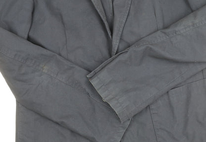 Mens UK Size 40 French Connection Regular Blue Suit Jacket
