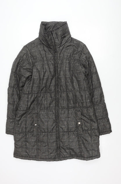 Womens UK Size M Marks and Spencer Grey Puffer Jacket