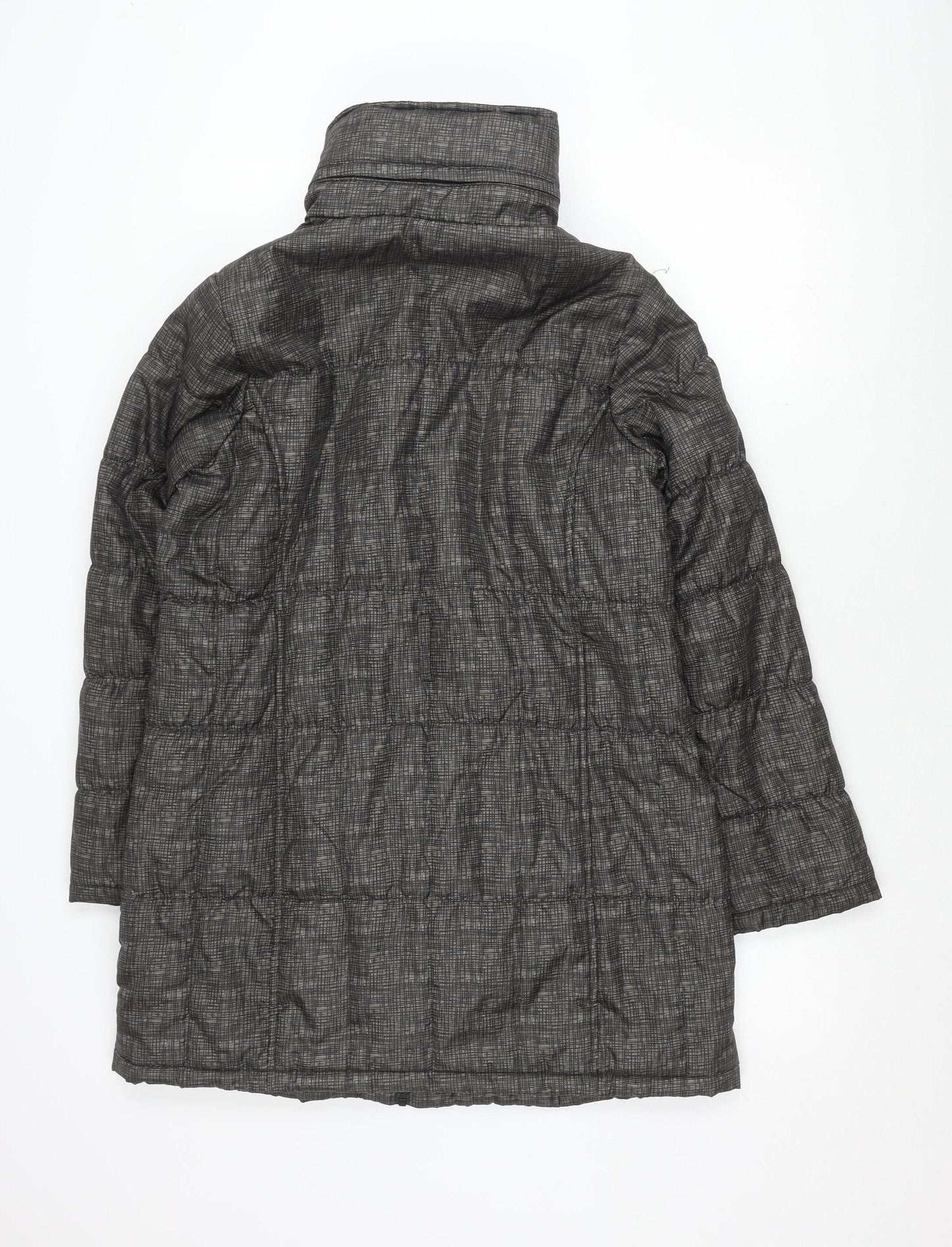 Womens UK Size M Marks and Spencer Grey Puffer Jacket