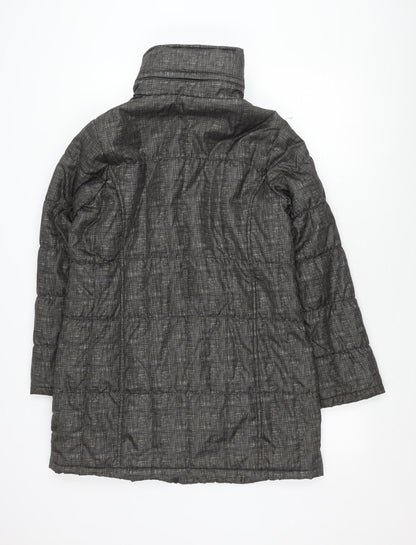 Womens UK Size M Marks and Spencer Grey Puffer Jacket
